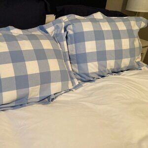 Cuddledown Standard Shams, Portuguese Flannel, Set of Two